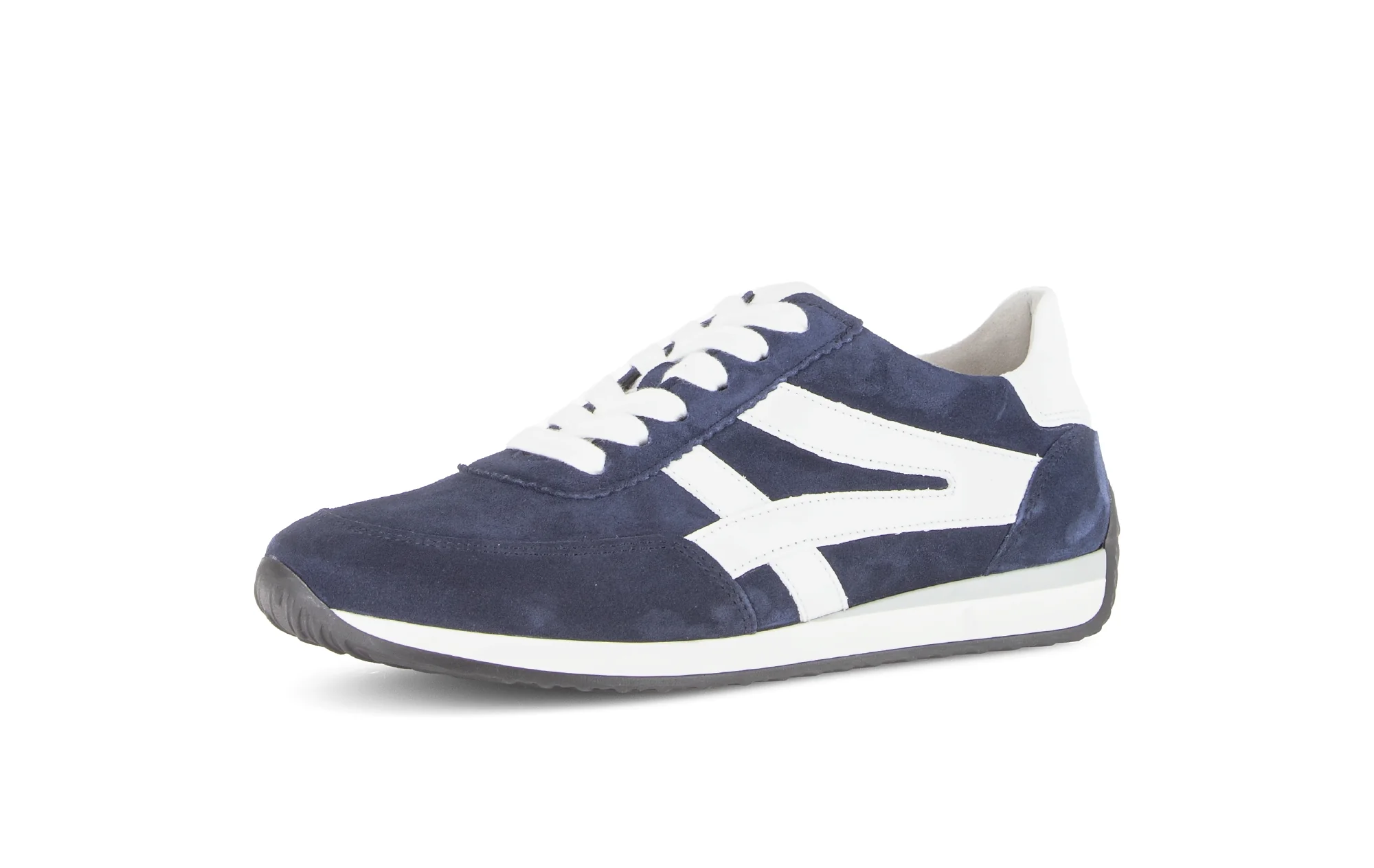 Baskets bleu marine en cuir - Image 6