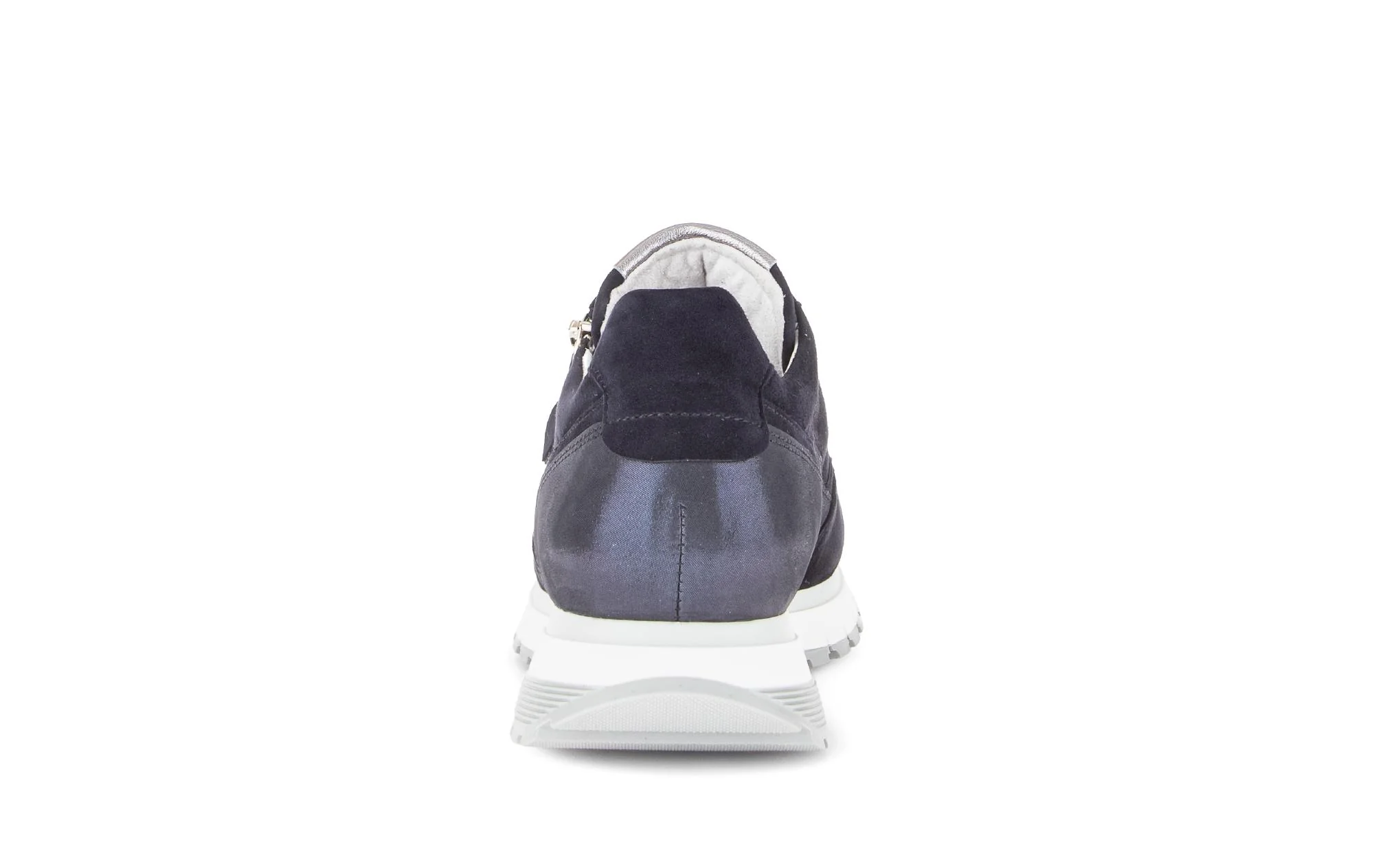 Baskets bleu marine en cuir - Image 4