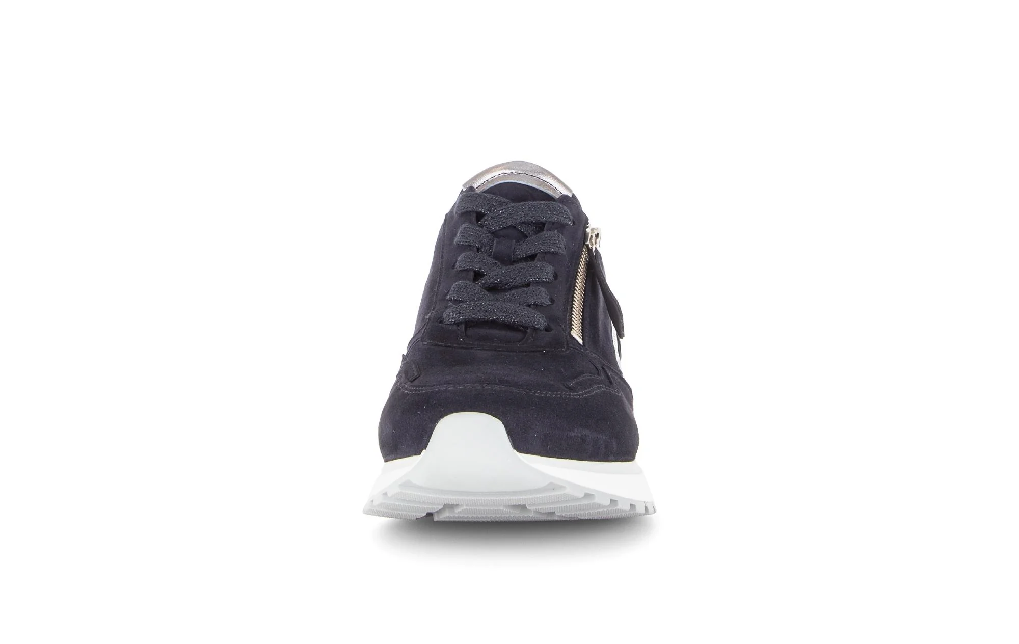Baskets bleu marine en cuir - Image 5