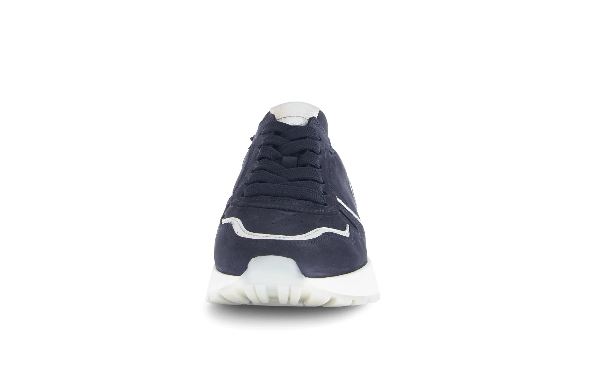 Baskets bleu marine en cuir - Image 5