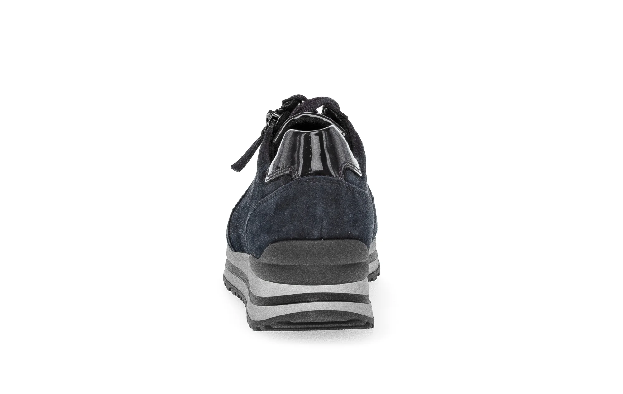 Baskets bleues en cuir - Image 4