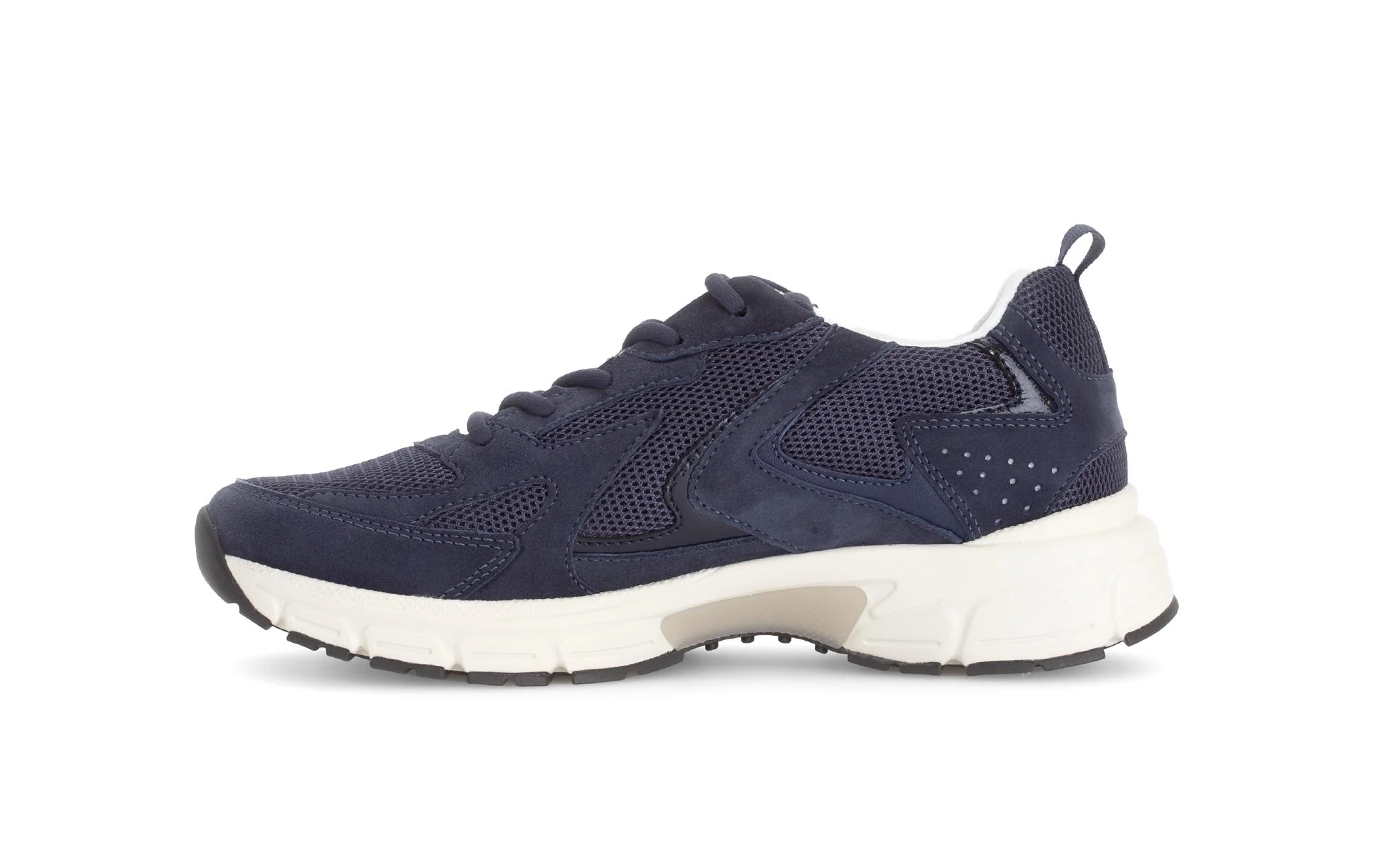 Baskets bleues en cuir - Image 2