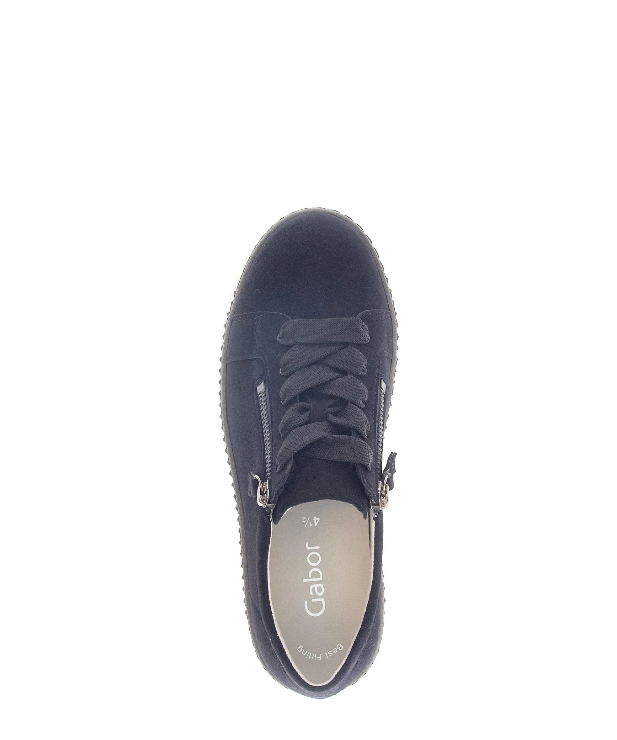 Baskets bleues en Nubuck - Image 3