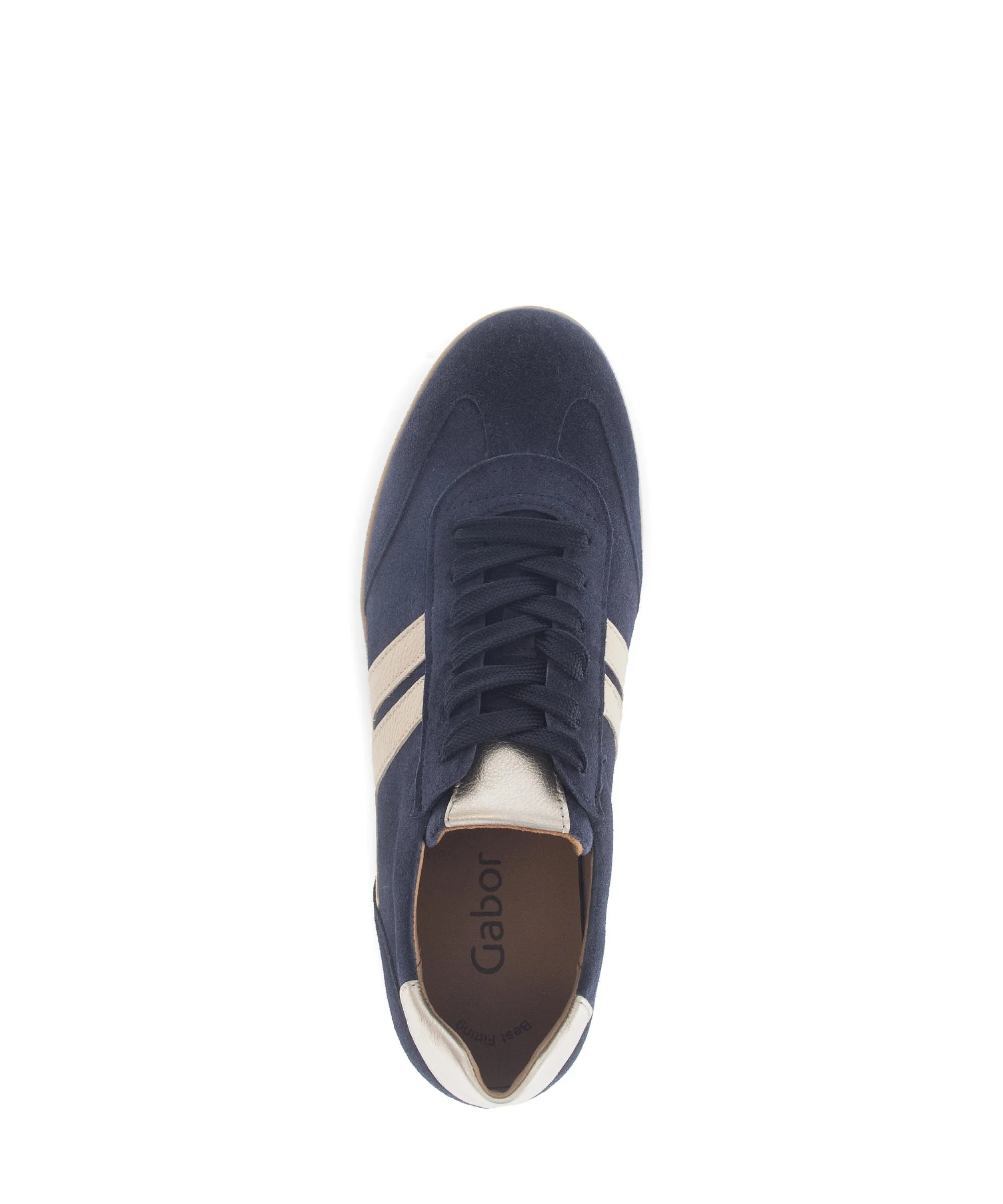 Baskets bleues en nubuck - Image 3