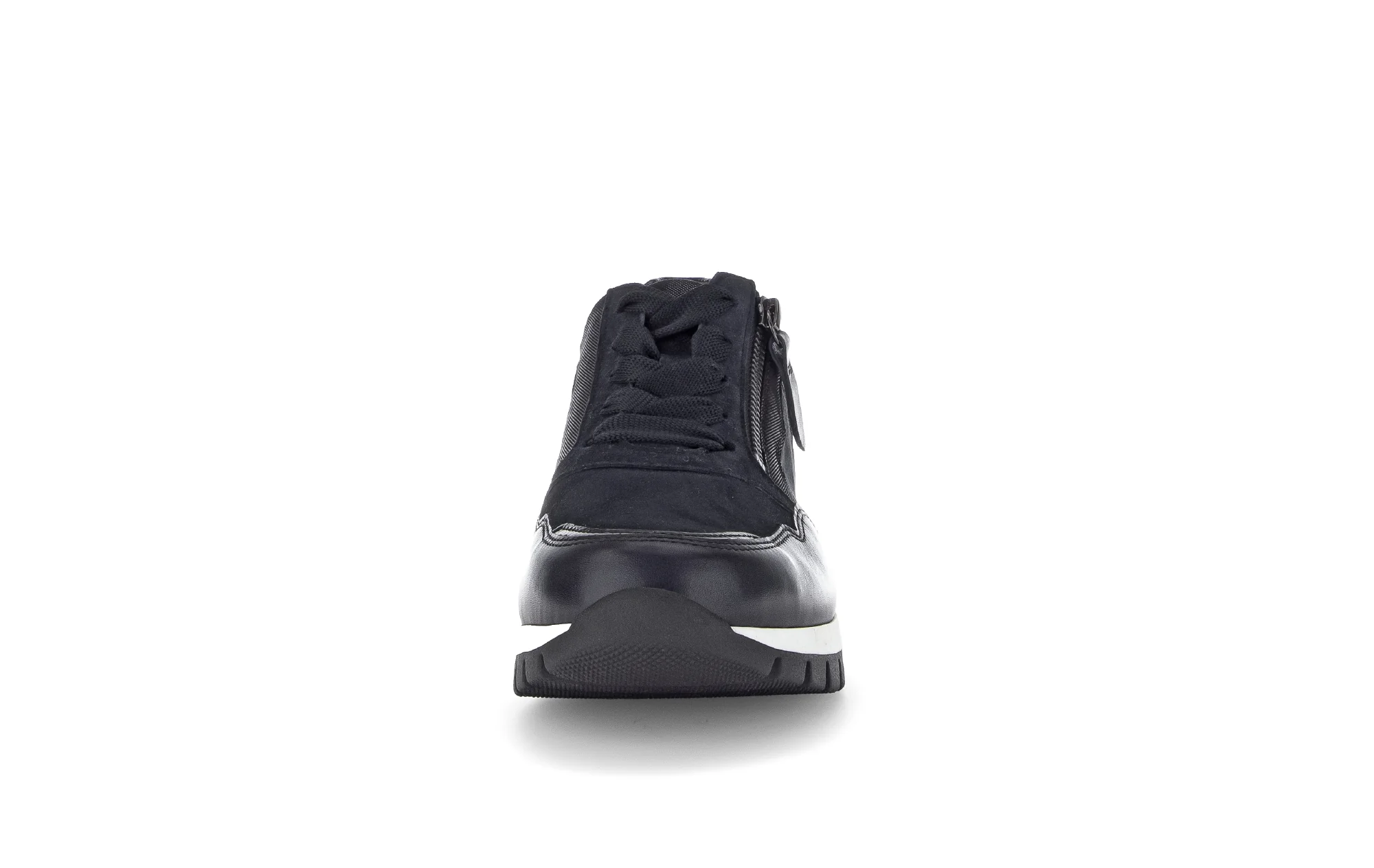Baskets bleues en cuir - Image 5