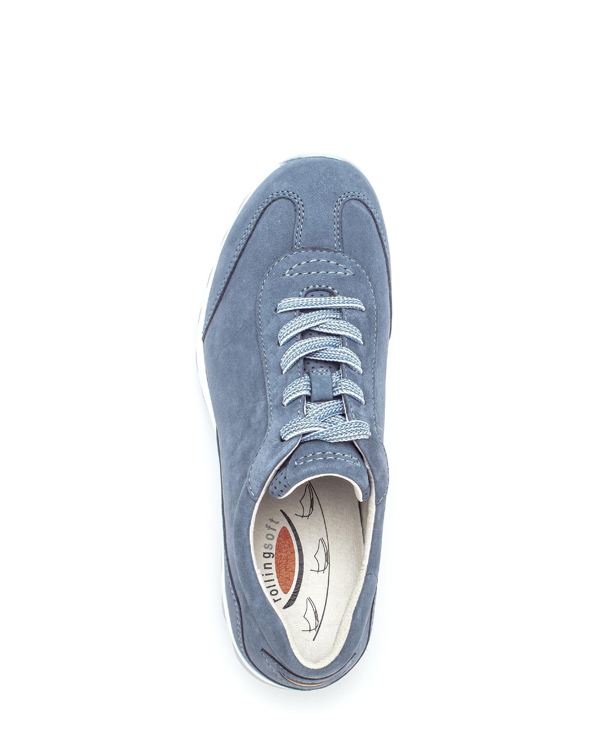 Baskets Rolling Soft bleues en Nubuck - Image 3