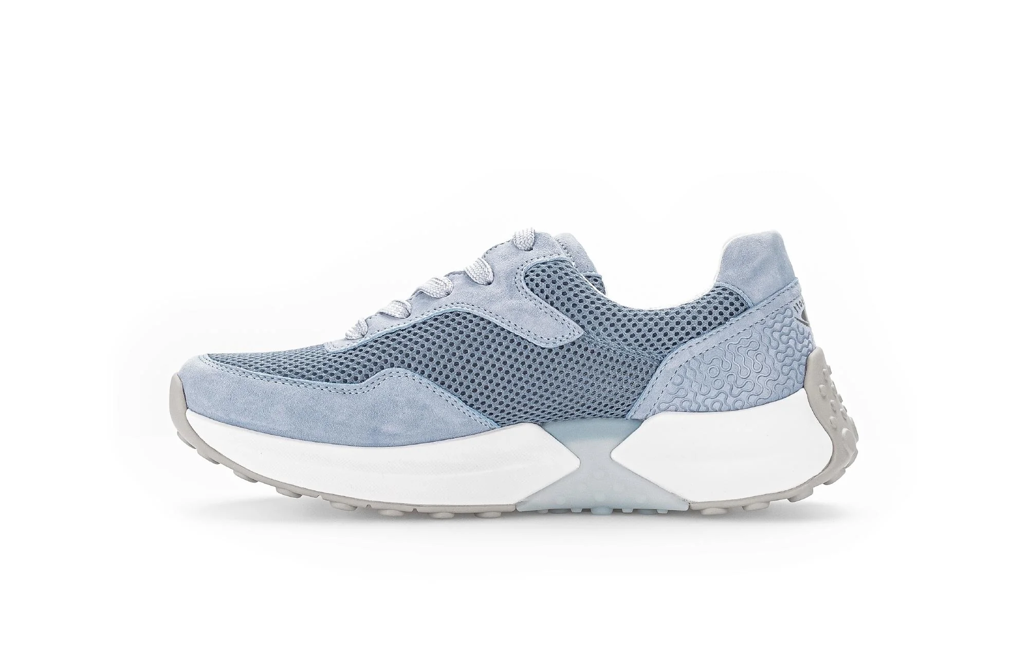 Baskets Rollingsoft bleues en Nubuck et textile - Image 2