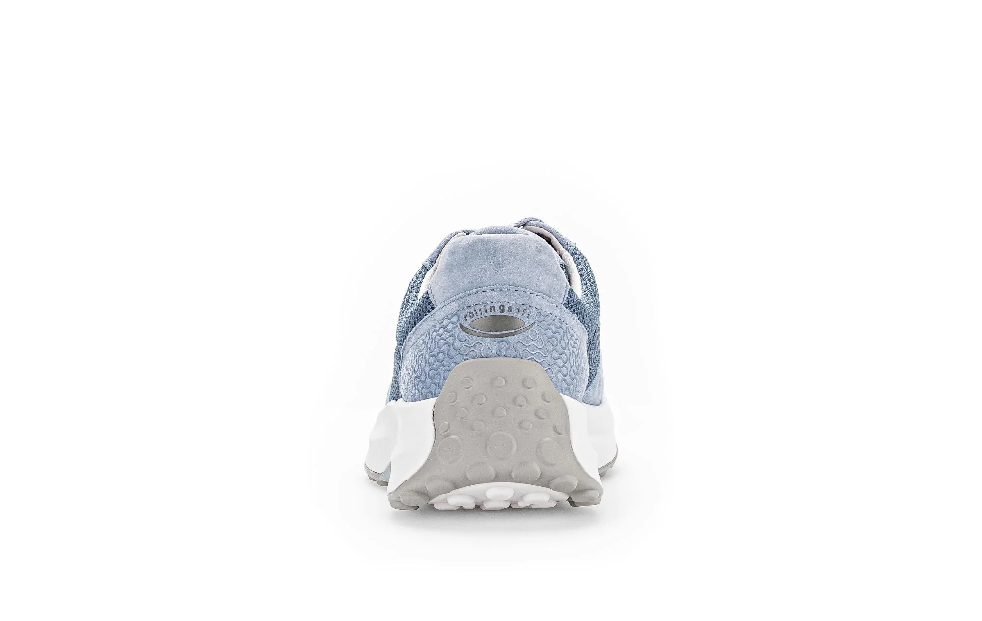 Baskets Rollingsoft bleues en Nubuck et textile - Image 4
