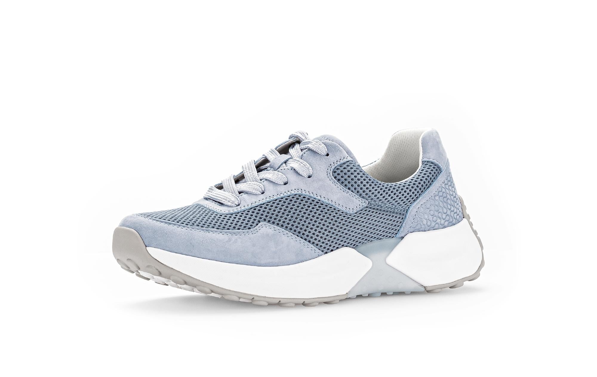 Baskets Rollingsoft bleues en Nubuck et textile - Image 6