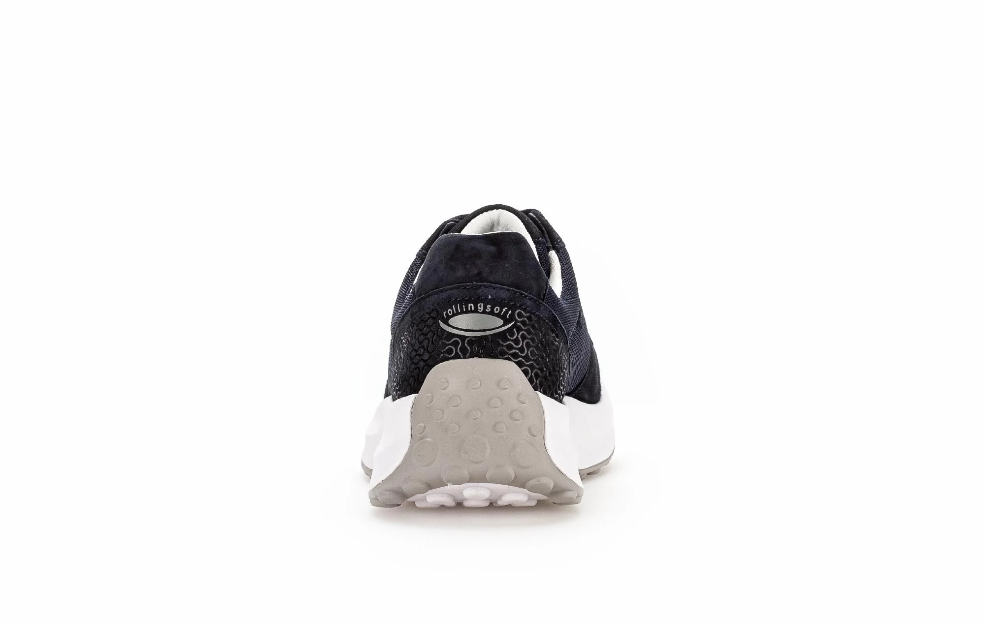 Baskets Rollingsoft bleues en Nubuck et textile - Image 4