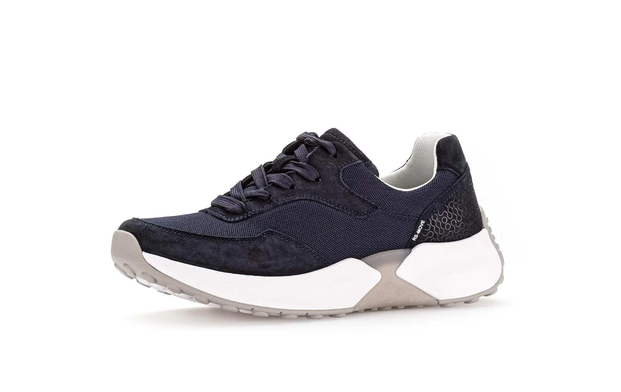 Baskets Rollingsoft bleues en Nubuck et textile - Image 6