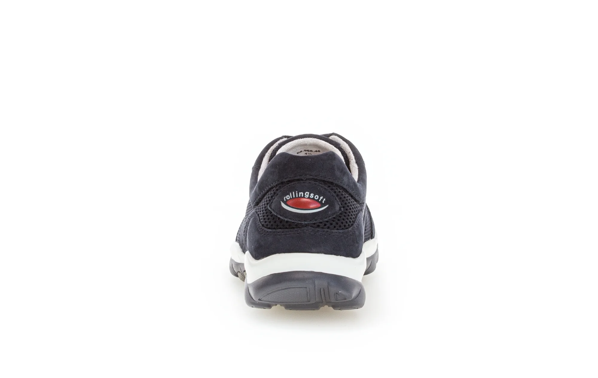 Baskets bleues en cuir - Image 4