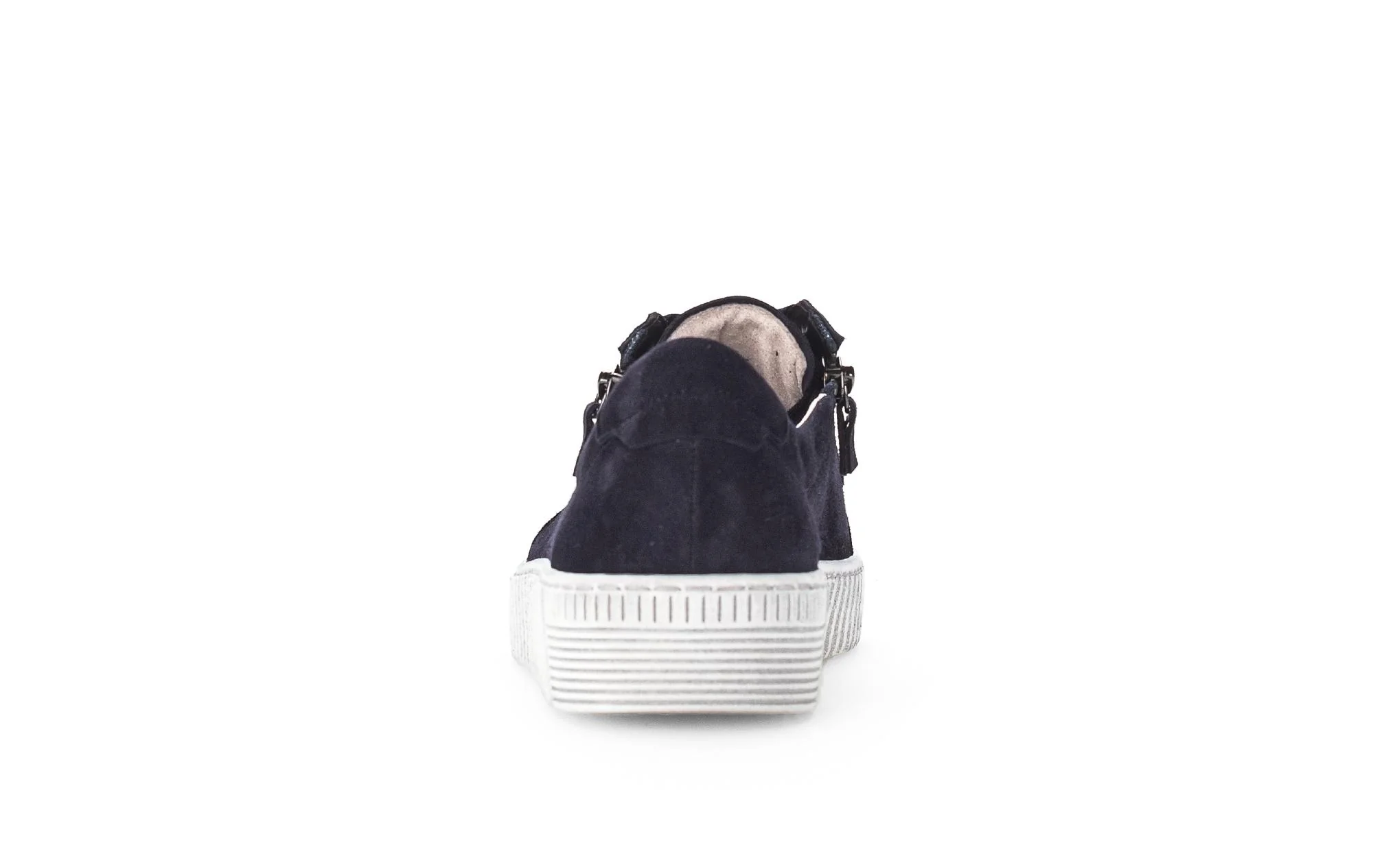 Baskets bleues en cuir - Image 4