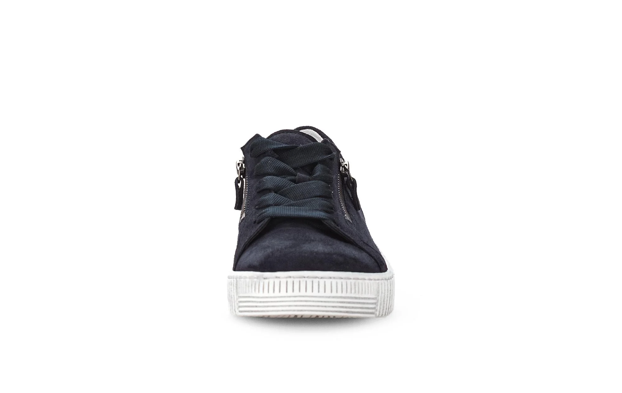 Baskets bleues en cuir - Image 5