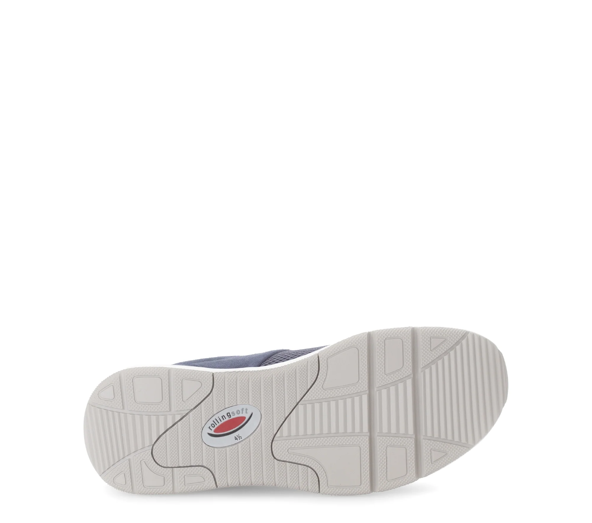 Baskets bleues en nubuck et textile - Image 7