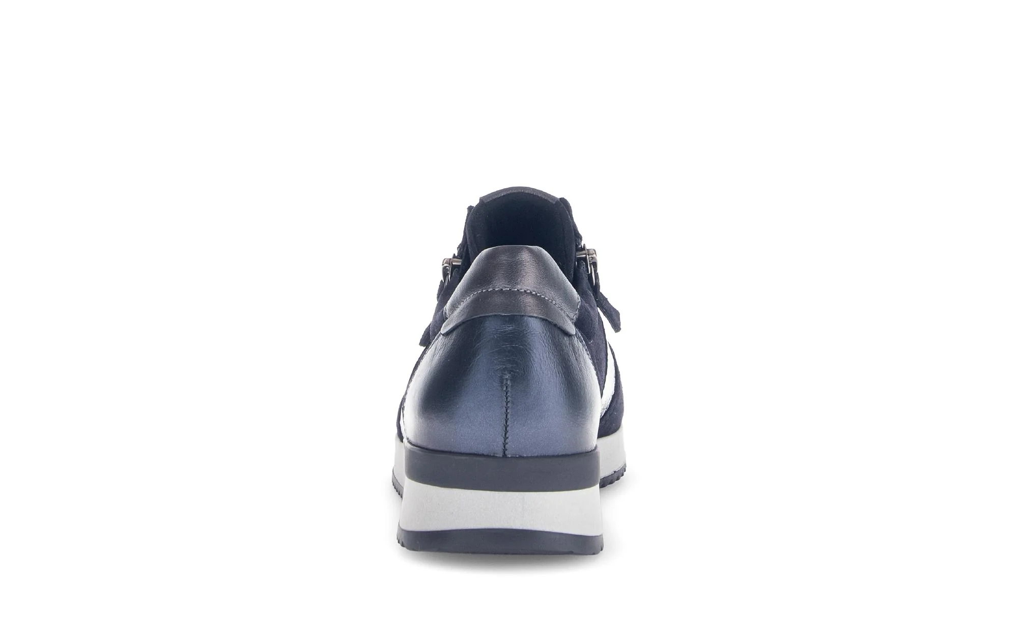 Baskets bleues en cuir - Image 4