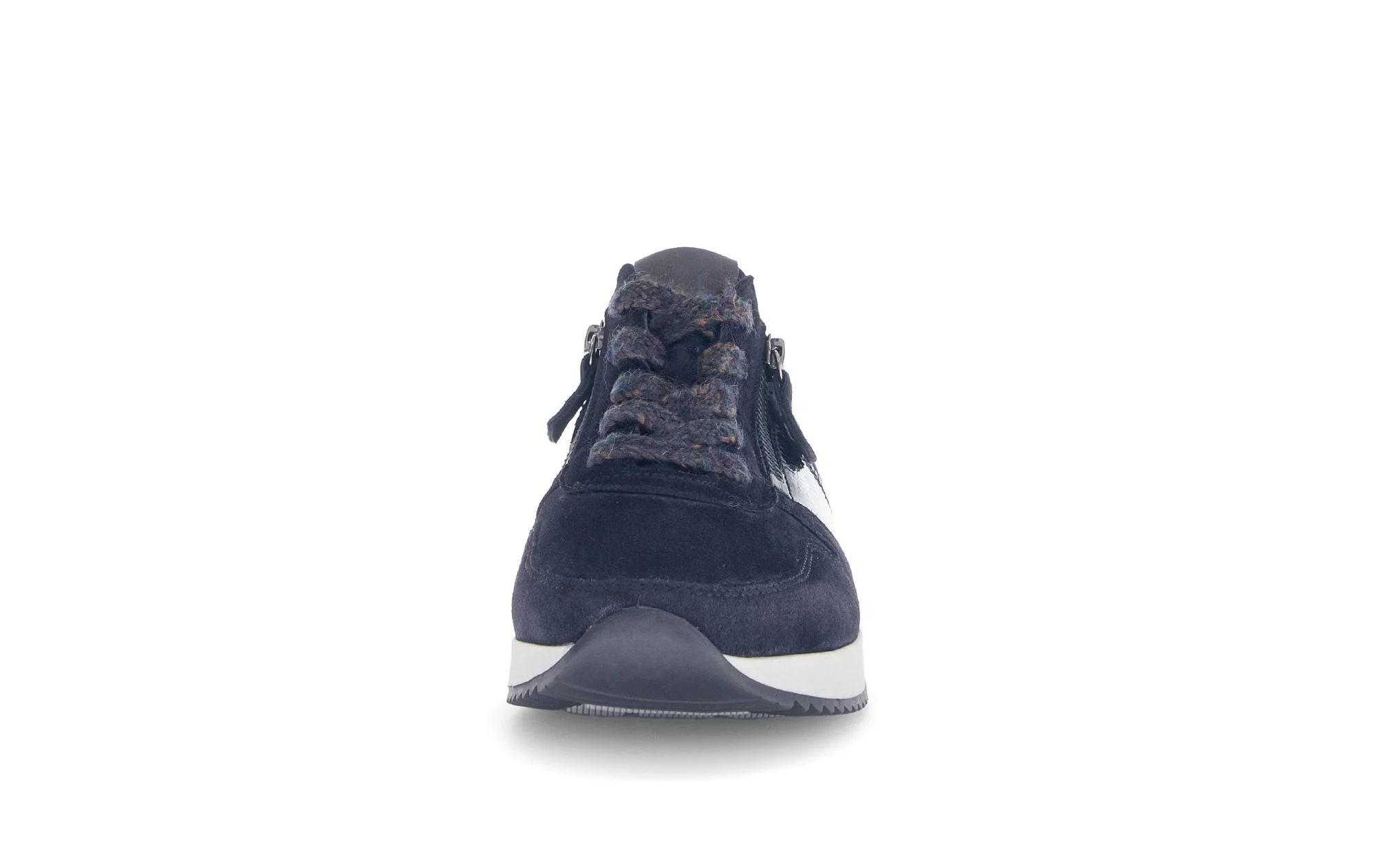 Baskets bleues en cuir - Image 5