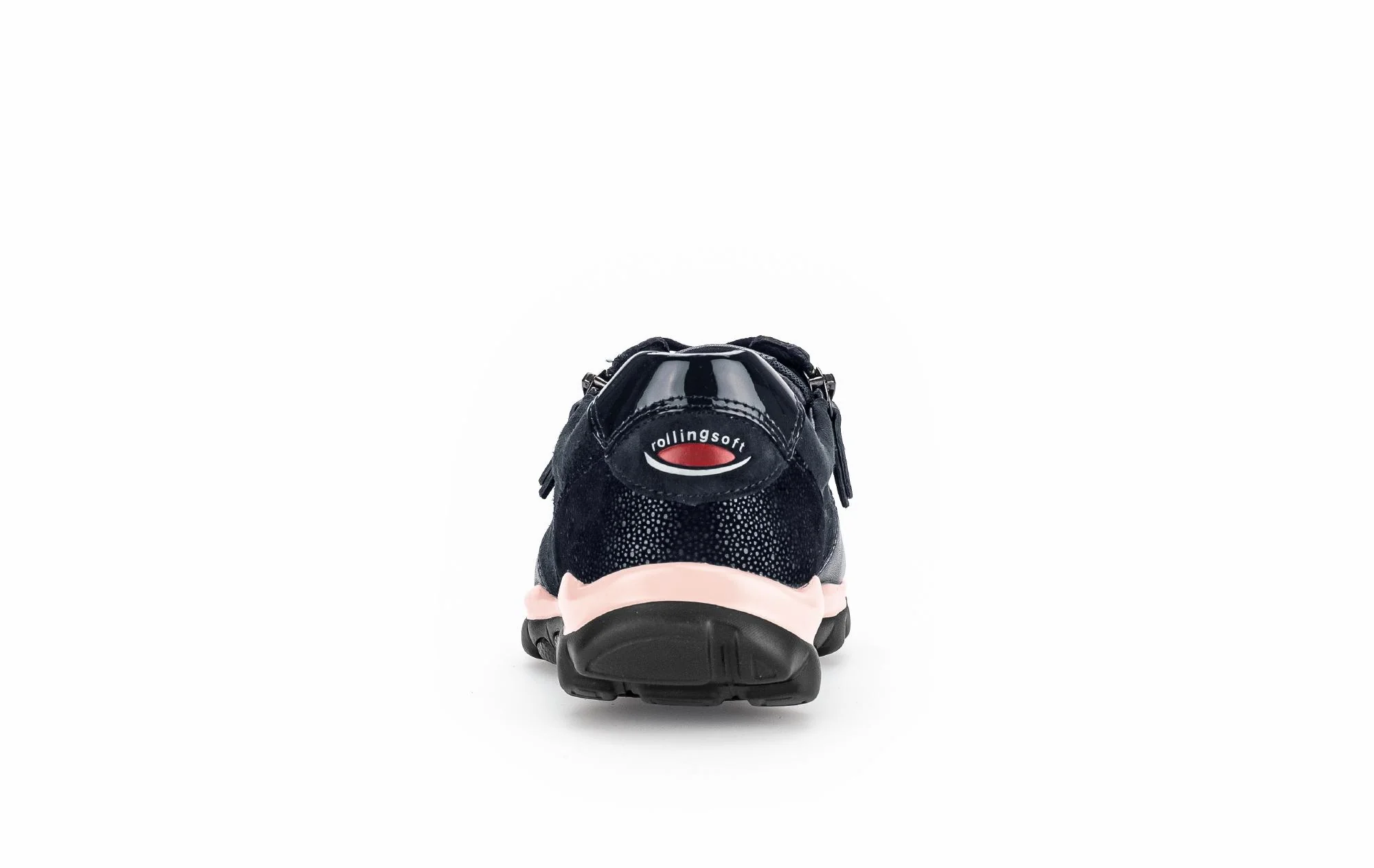Baskets bleues en Cuir et Nubuck - Image 4