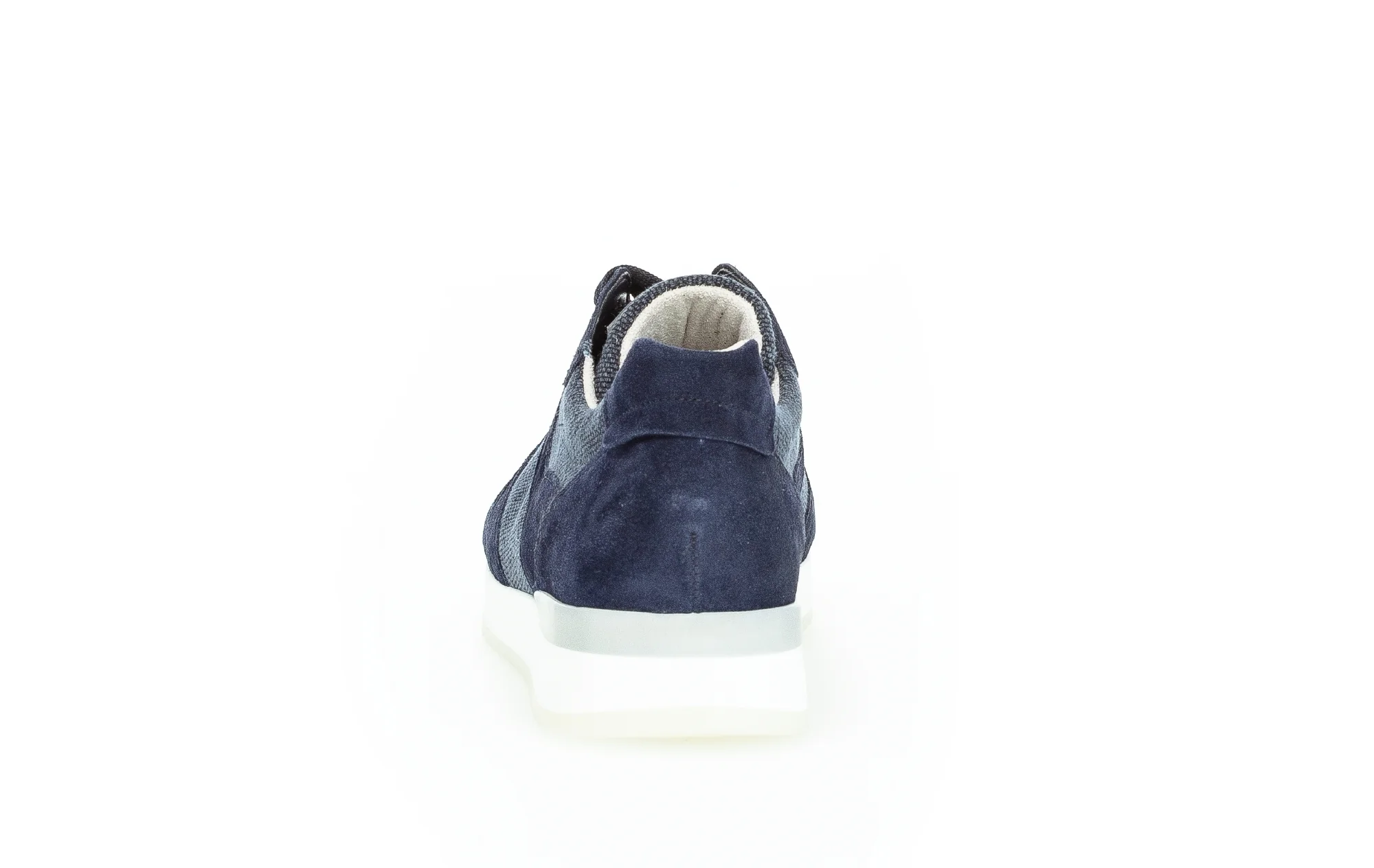 Baskets bleues en cuir - Image 4