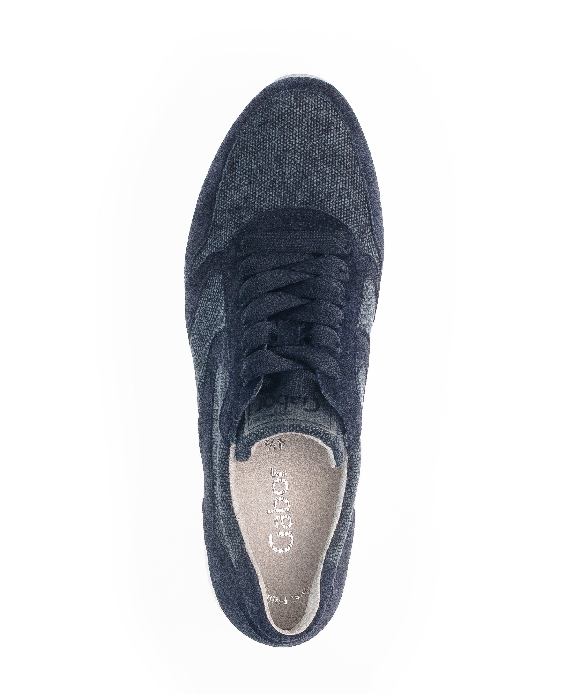 Baskets bleues en cuir - Image 5