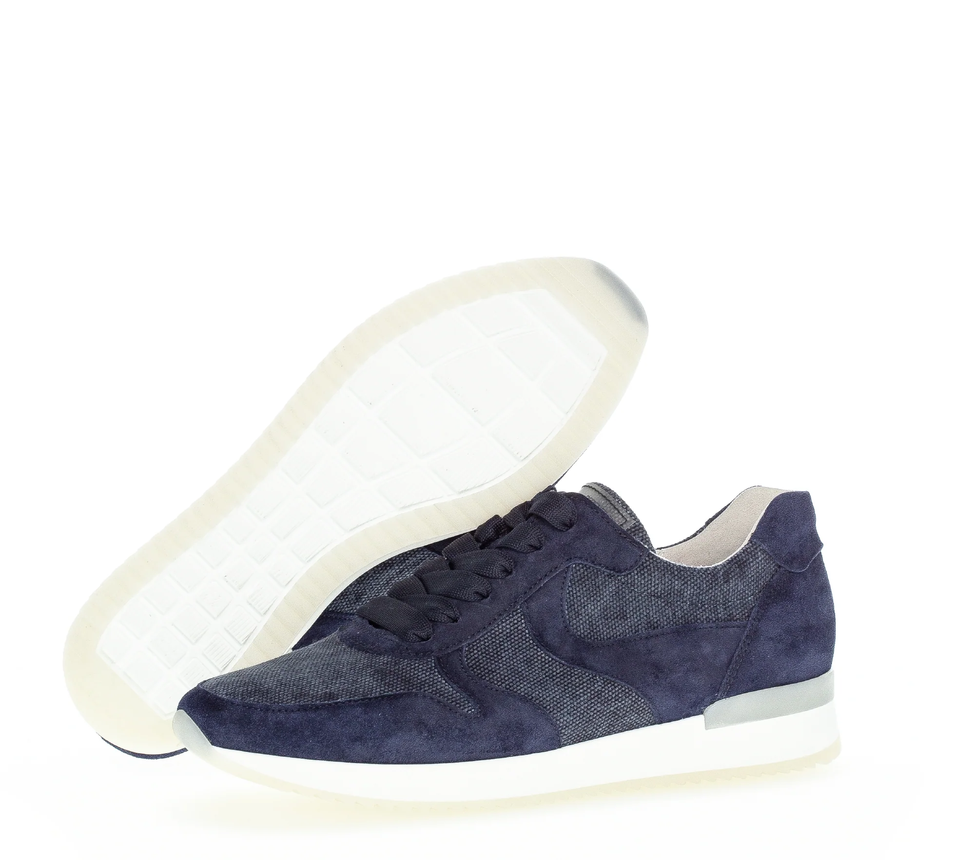 Baskets bleues en cuir - Image 6