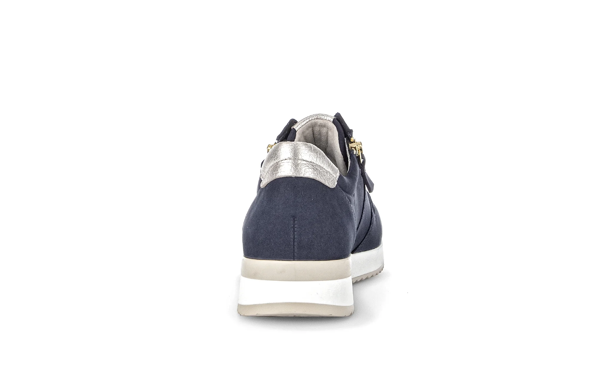 Baskets bleues en cuir nubuck - Image 4