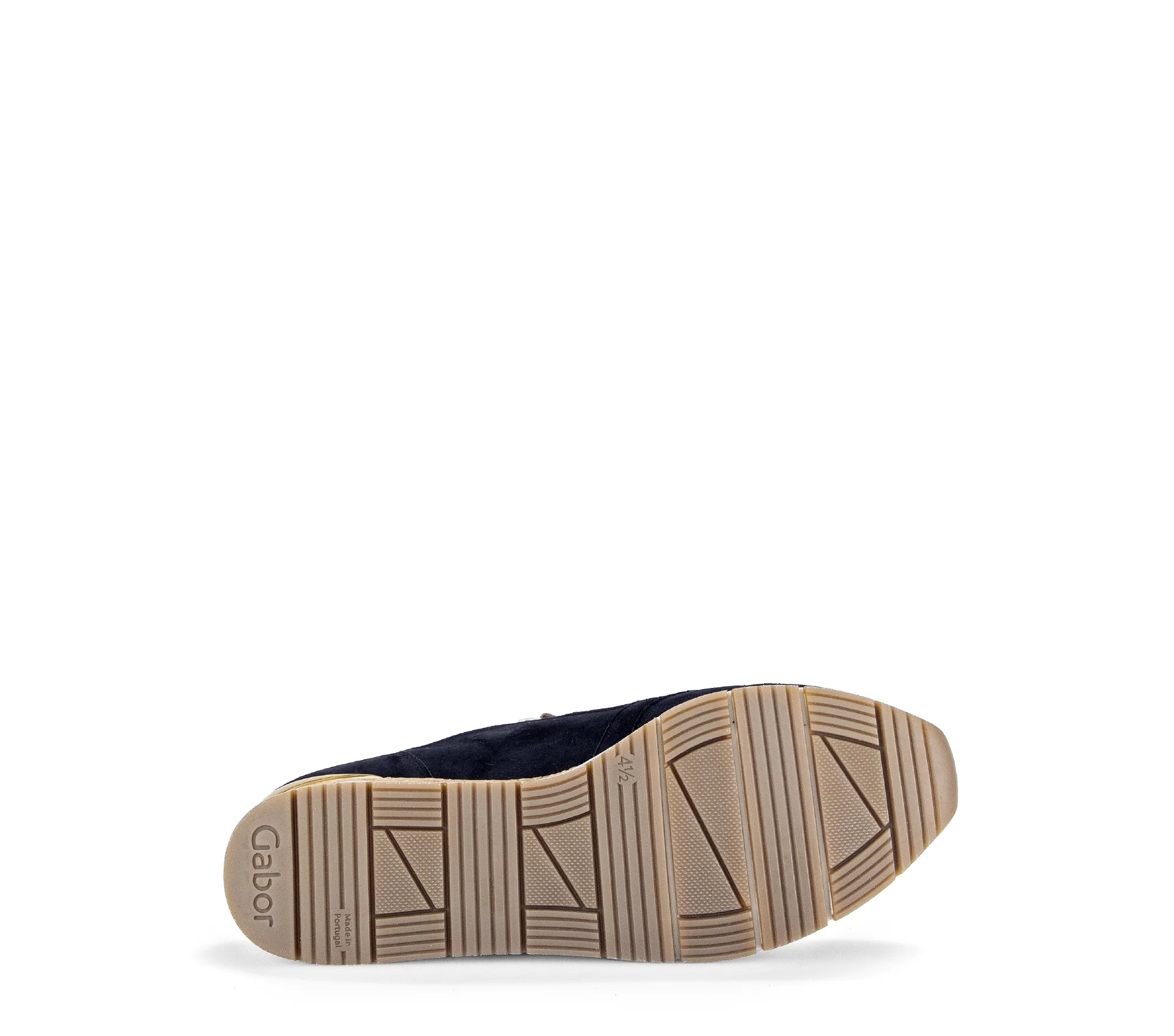Baskets bleues en cuir velours - Image 6