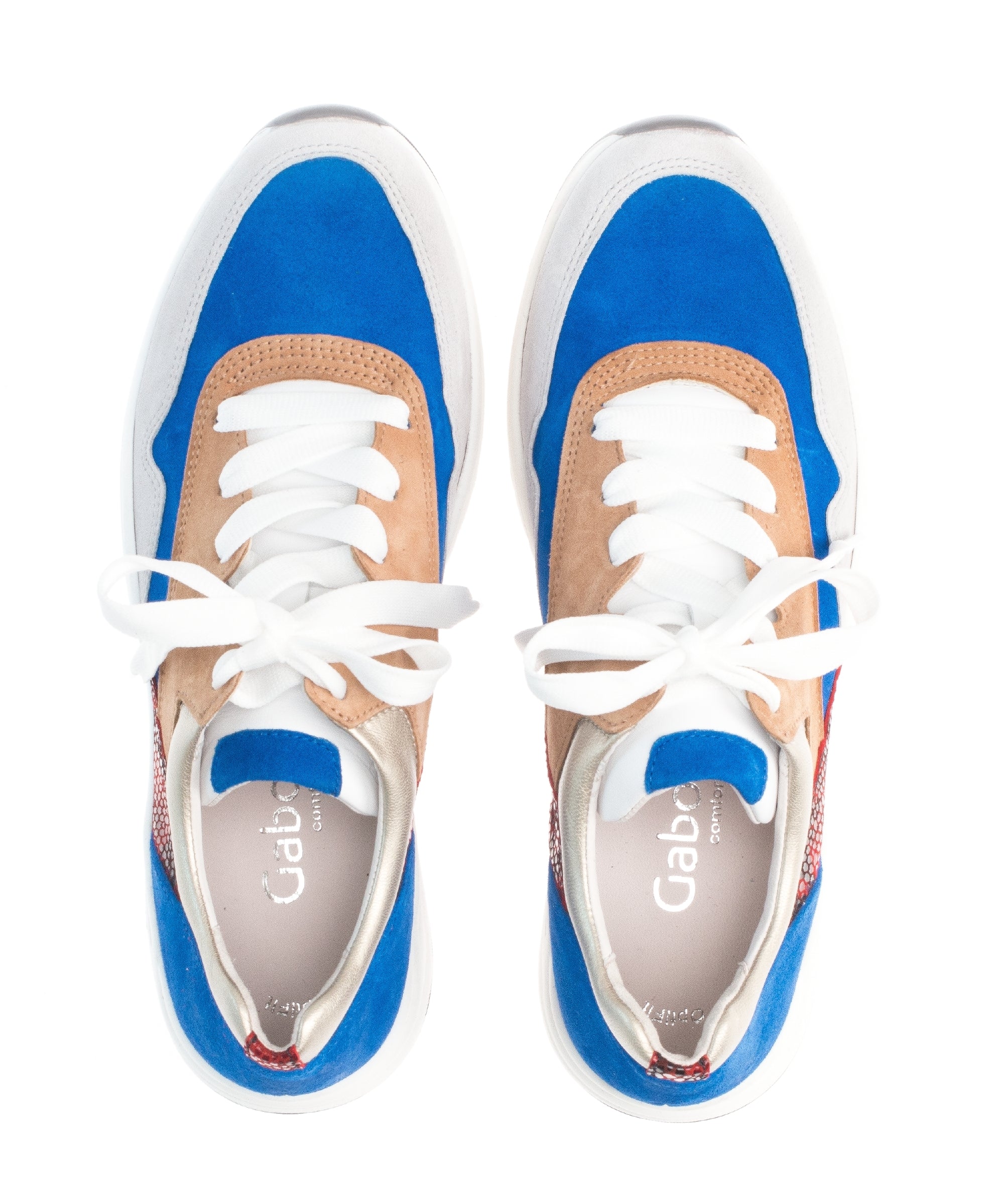 Baskets bleues en daim - Image 4