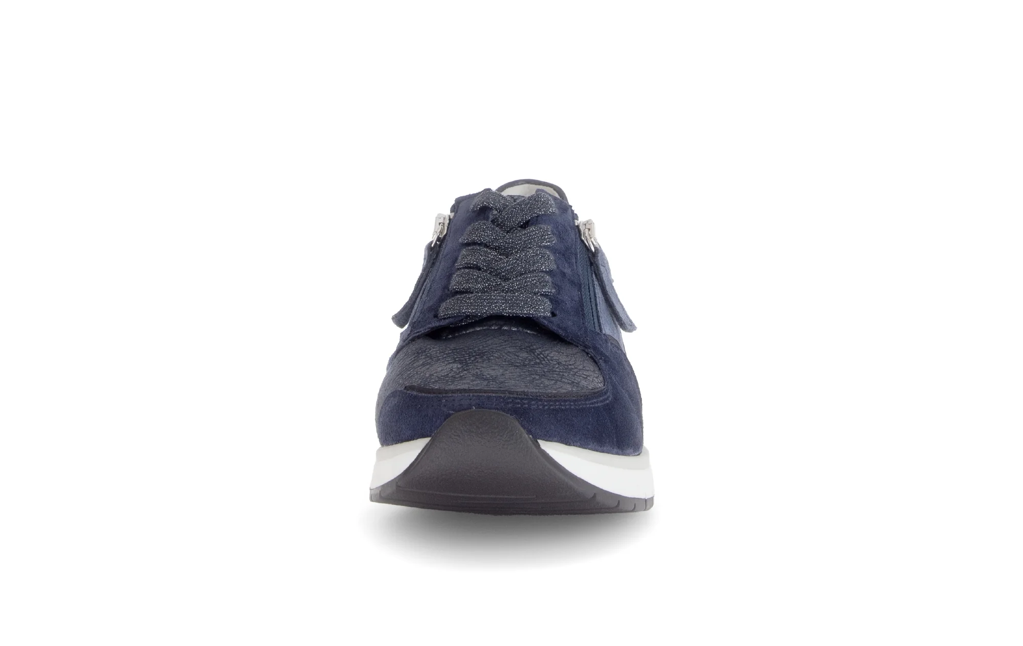 Baskets bleues en Textile et Nubuck (adaptées Hallux Valgus) - Image 5