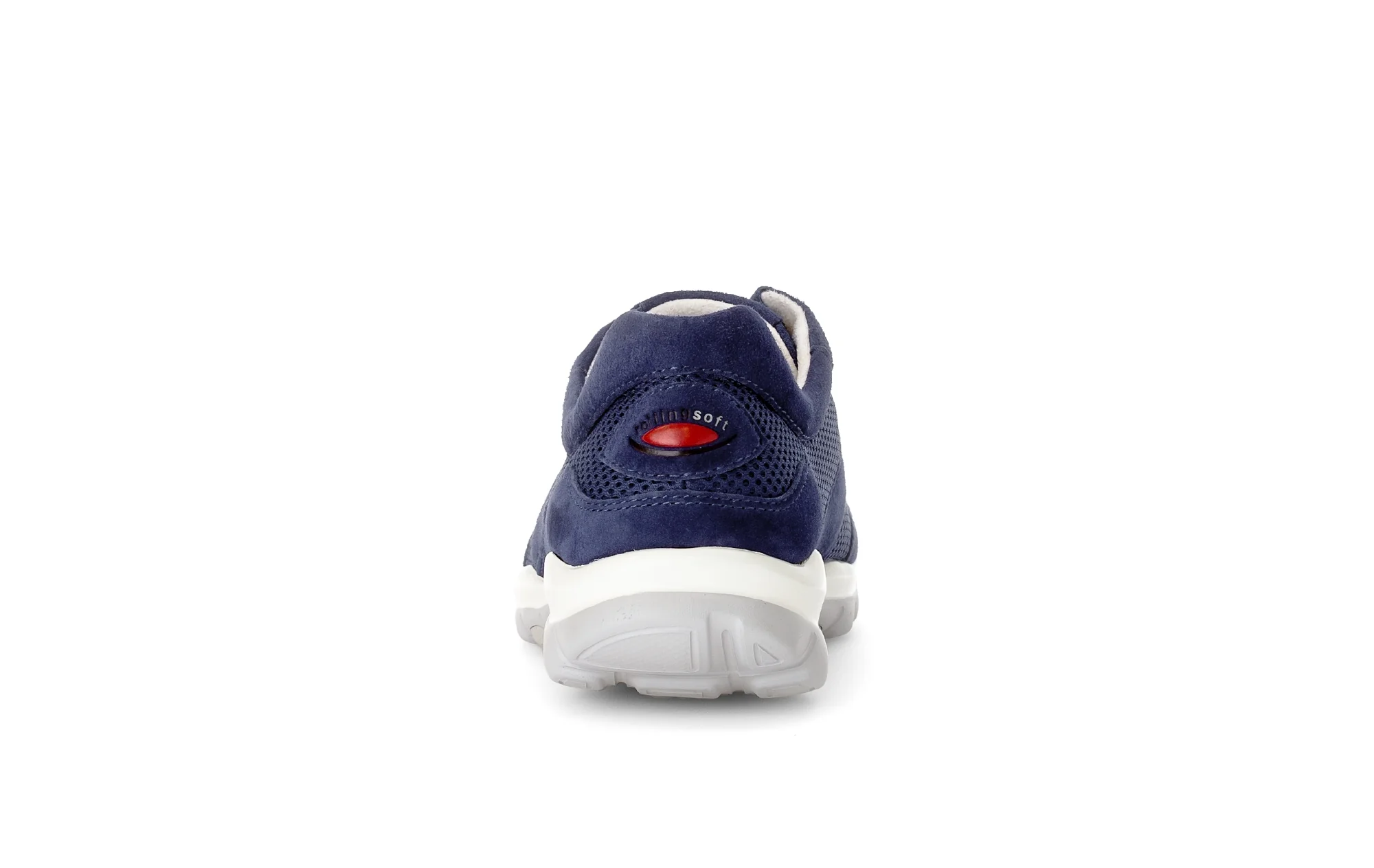 Baskets bleues en Nubuck et Textile - Image 4