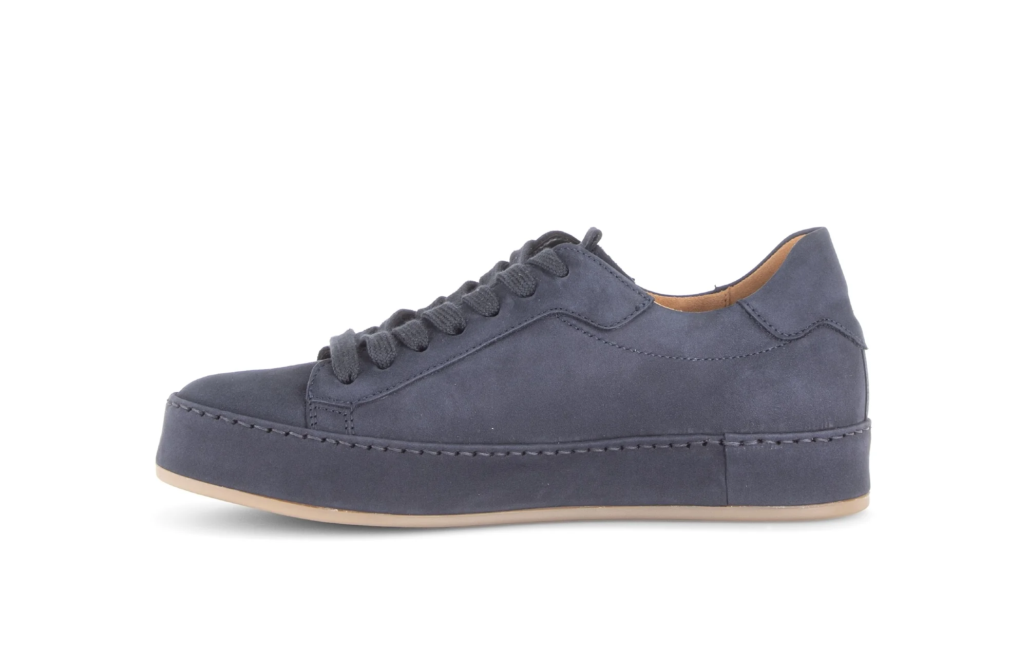 Baskets bleues en velours - Image 2