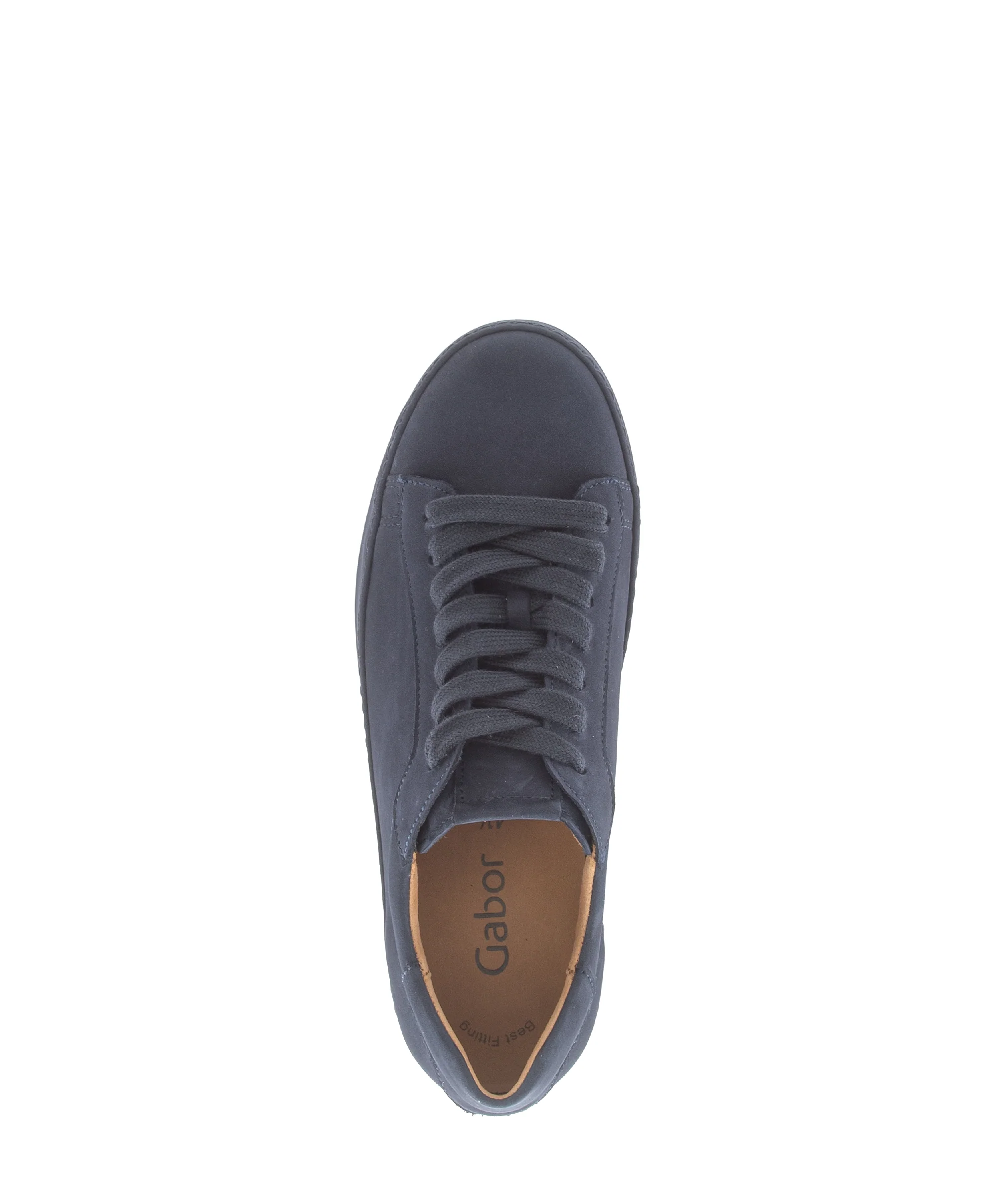 Baskets bleues en velours - Image 3
