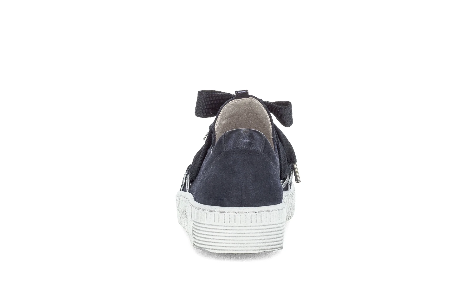 Baskets bleues en velours - Image 4