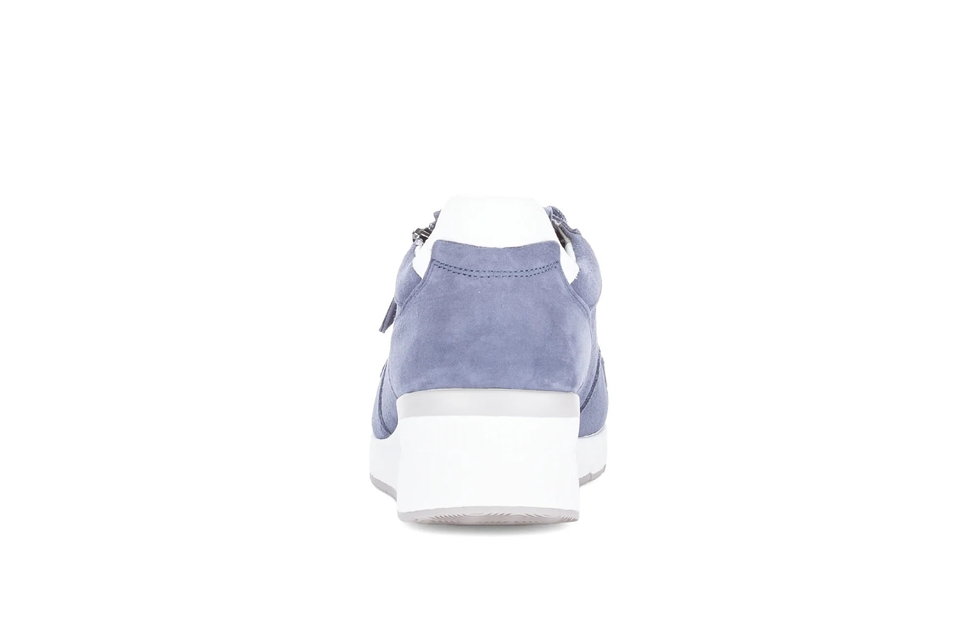 Baskets bleues en velours - Image 4