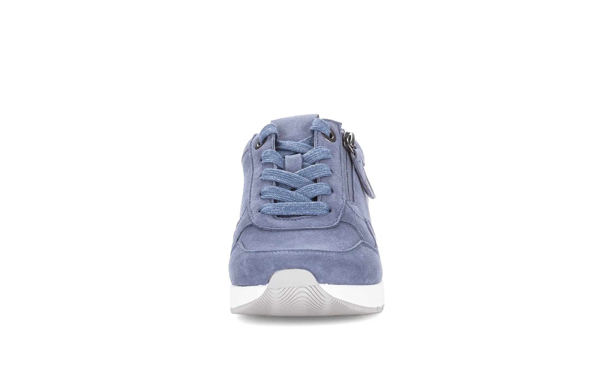 Baskets bleues en velours - Image 5