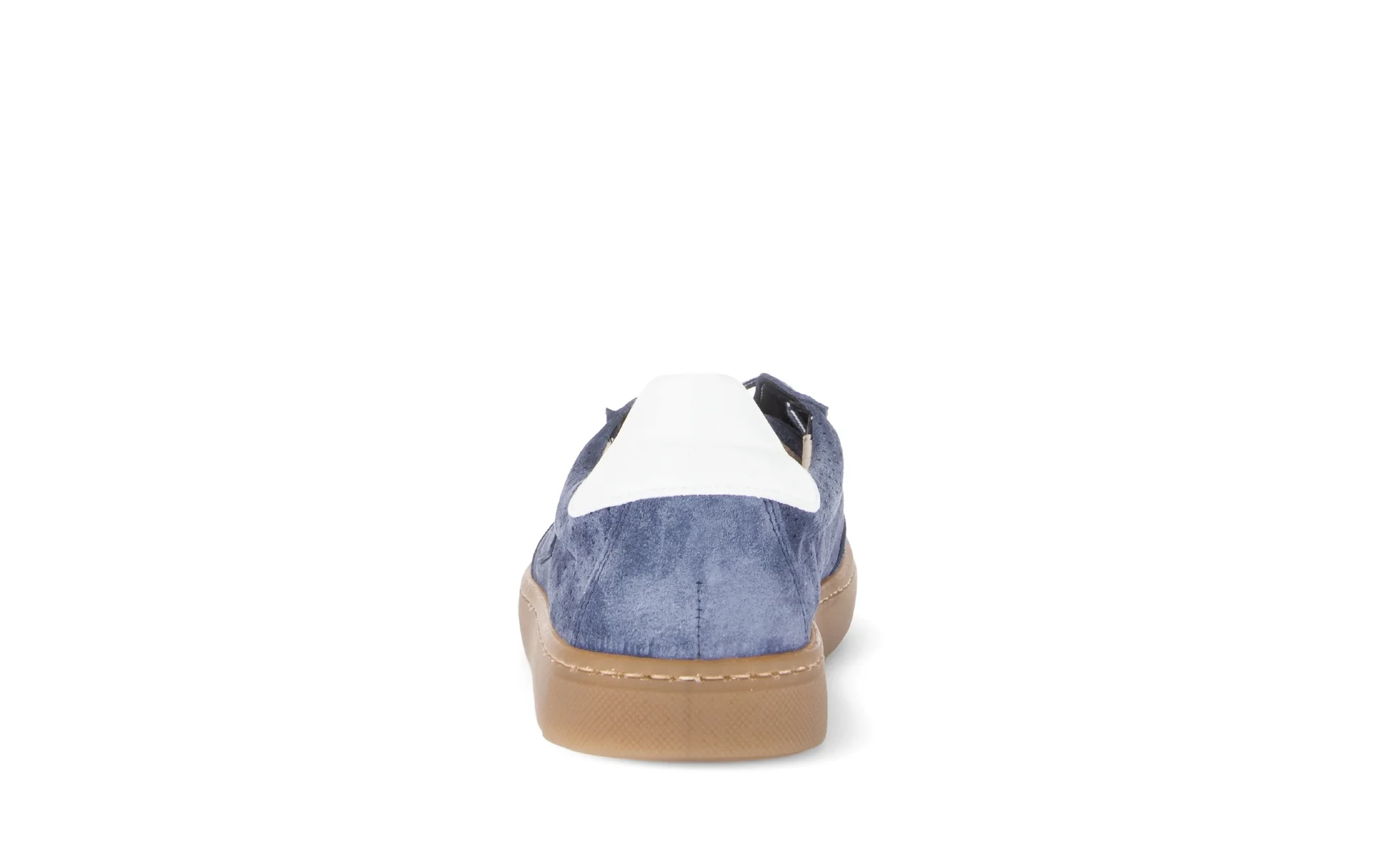 Baskets bleues en velours - Image 4