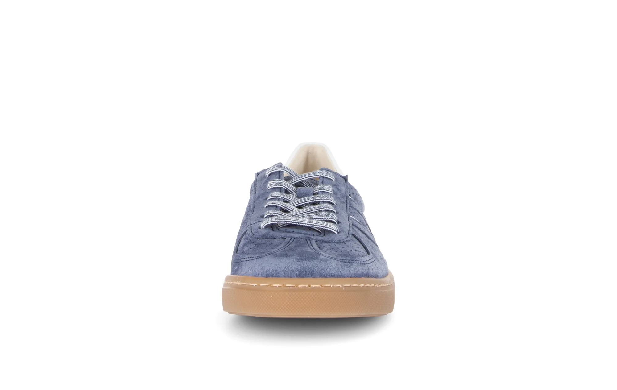 Baskets bleues en velours - Image 5