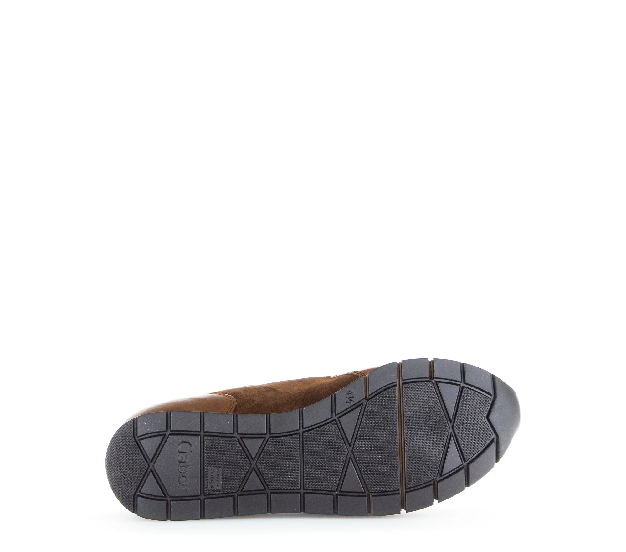 Baskets cognac en combinaison cuirs - Image 7