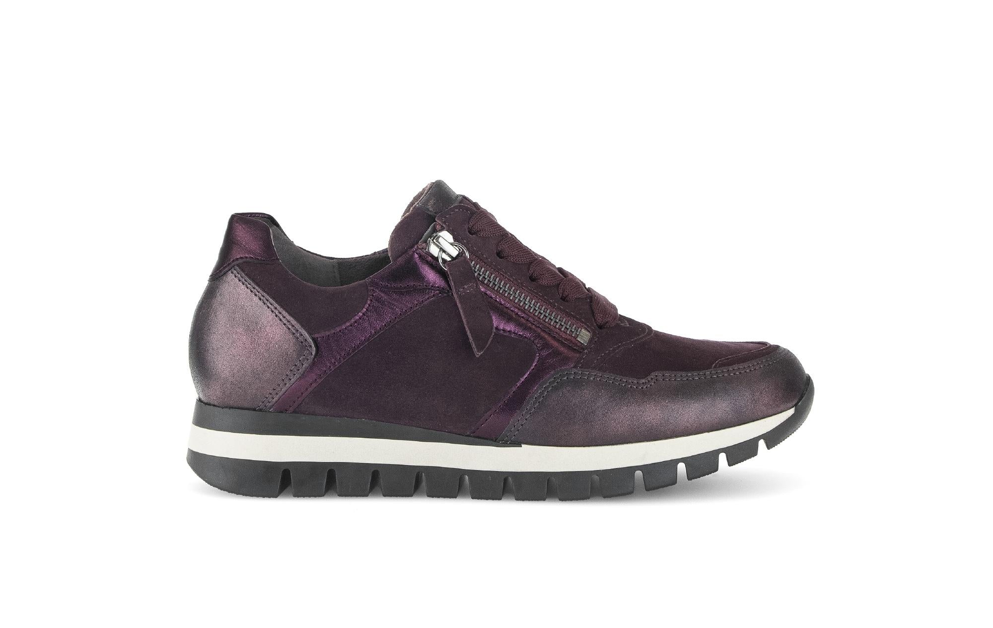 Basket Merlot en cuir