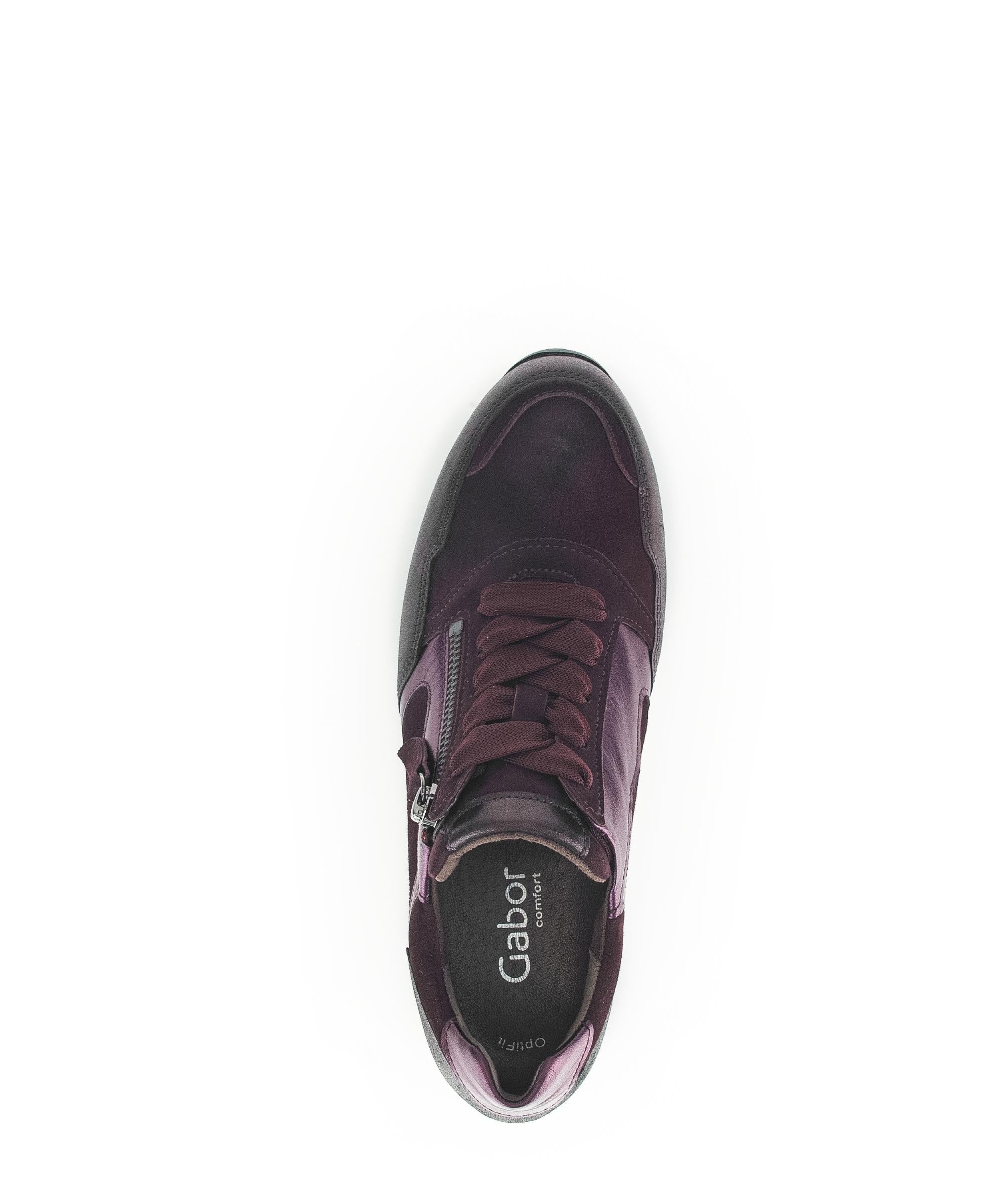 Basket Merlot en cuir - Image 3