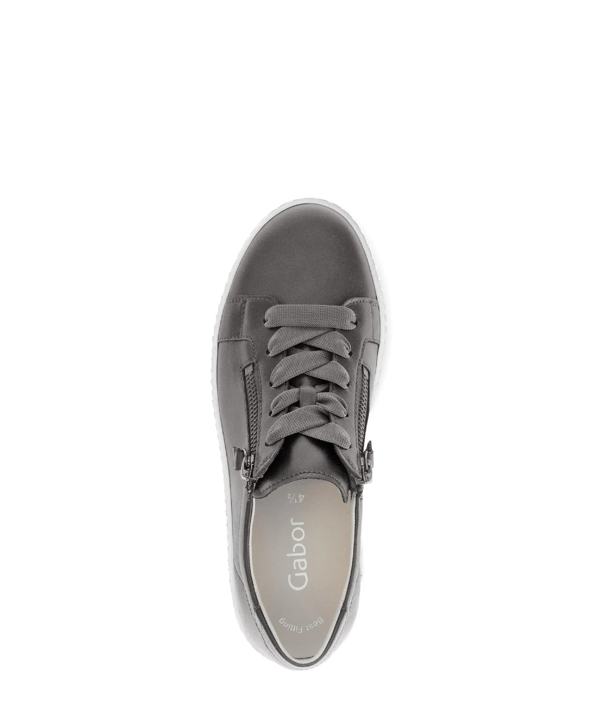 Baskets en cuir lisse - Image 3