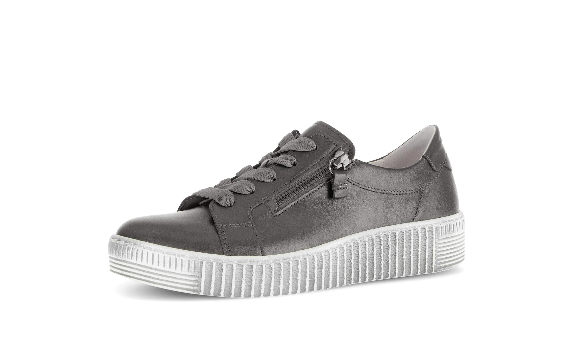 Baskets en cuir lisse - Image 6