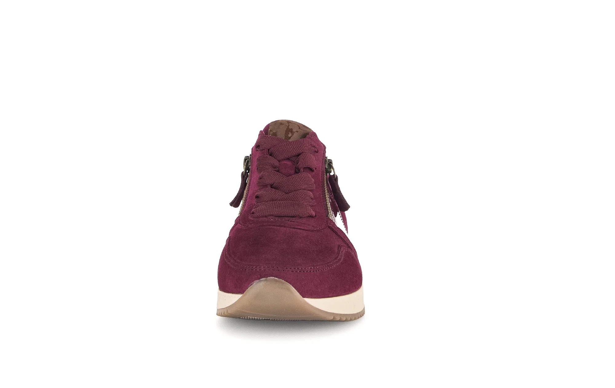 Baskets fuchsia en combinaison cuirs - Image 4