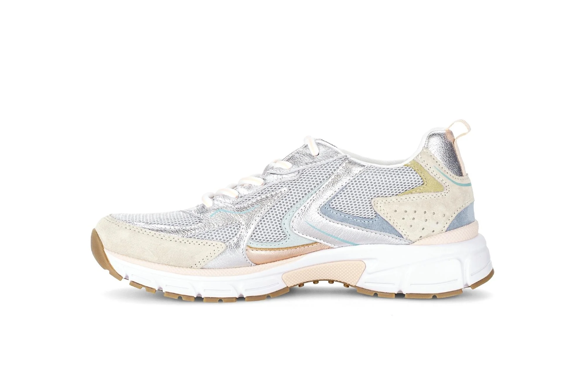 Baskets grises en cuir - Image 2