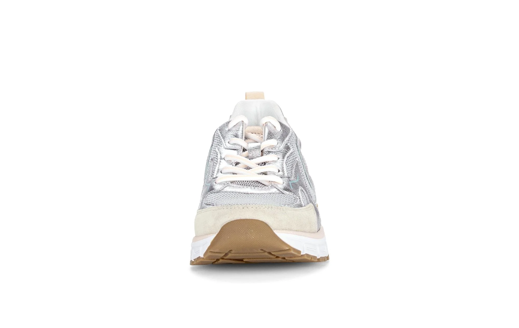 Baskets grises en cuir - Image 5