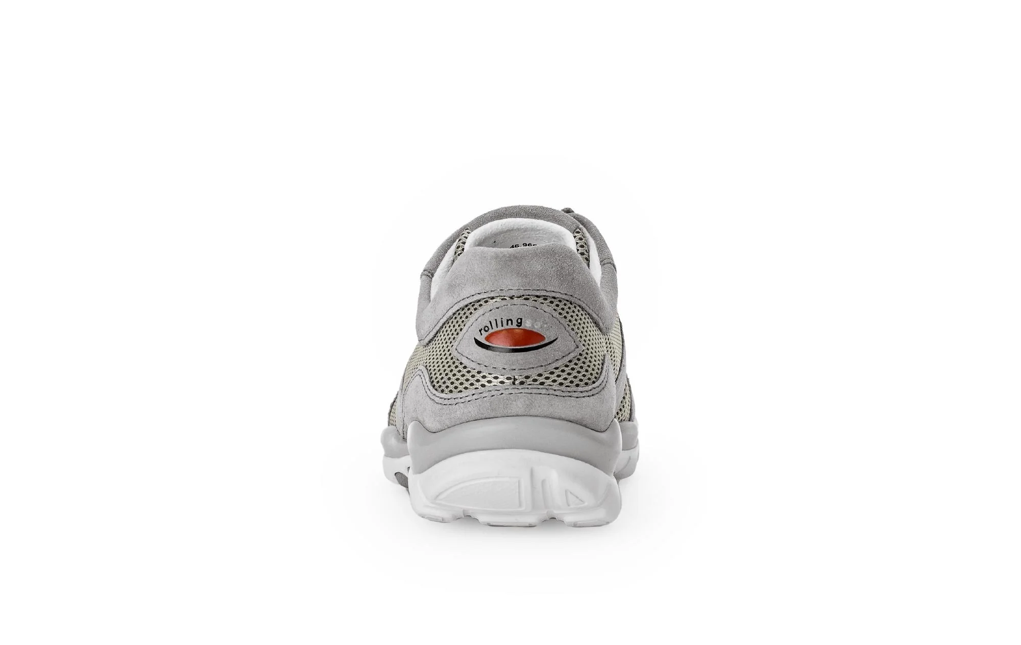 Baskets grises en cuir - Image 4