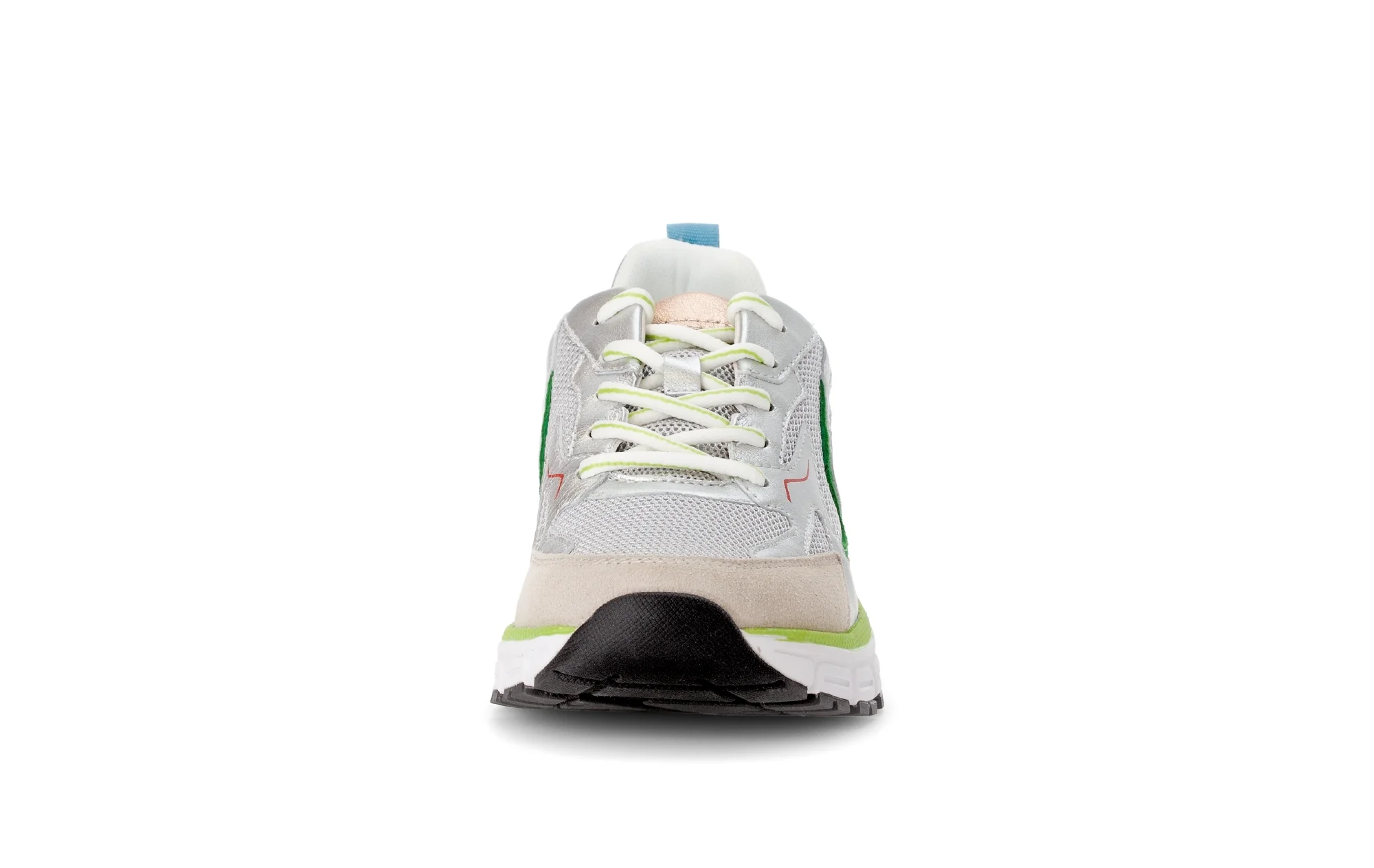 Baskets grises en cuir - Image 5