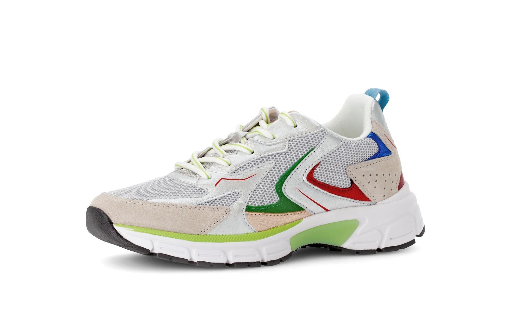 Baskets grises en cuir - Image 6