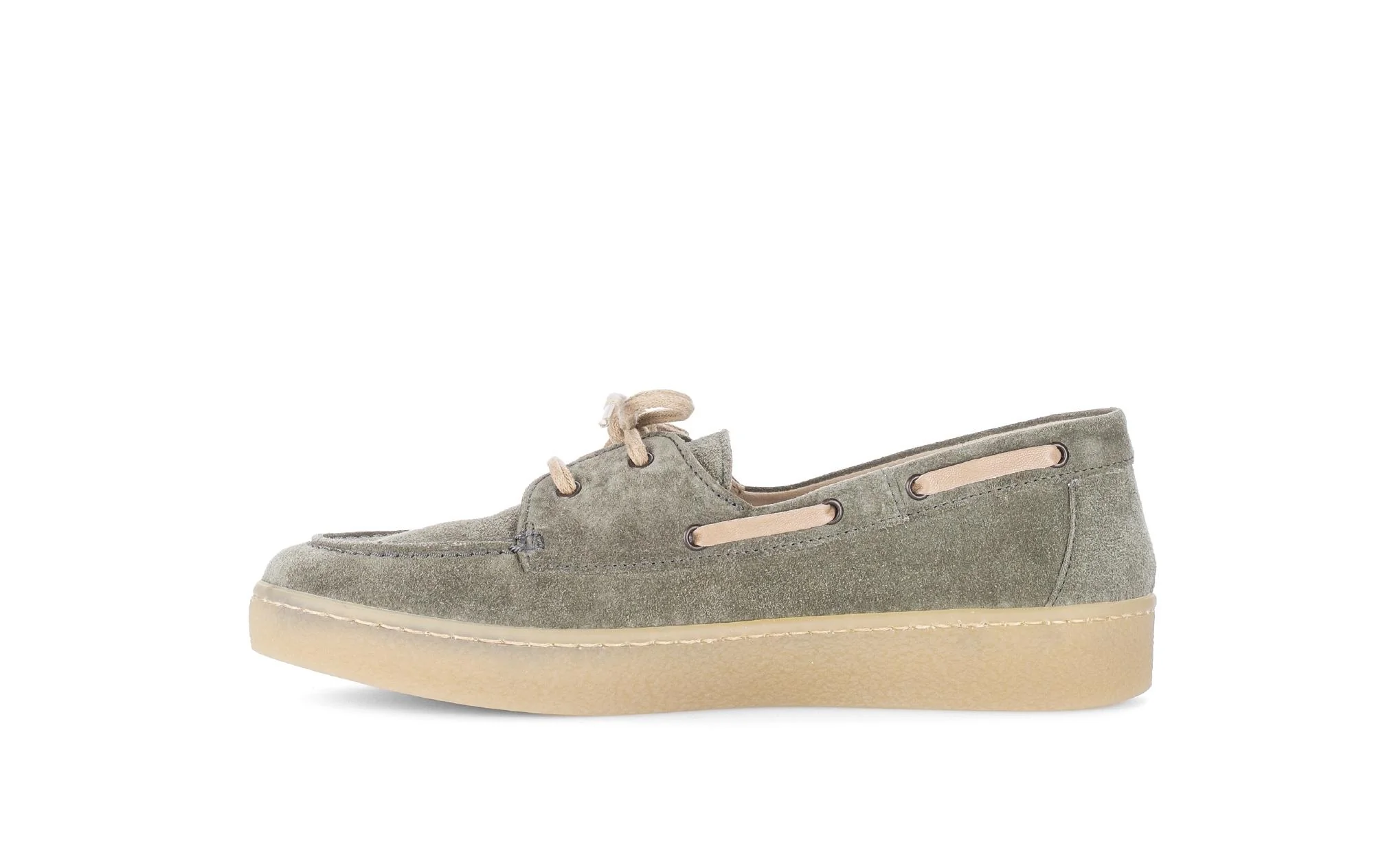 Baskets grises en cuir - Image 2