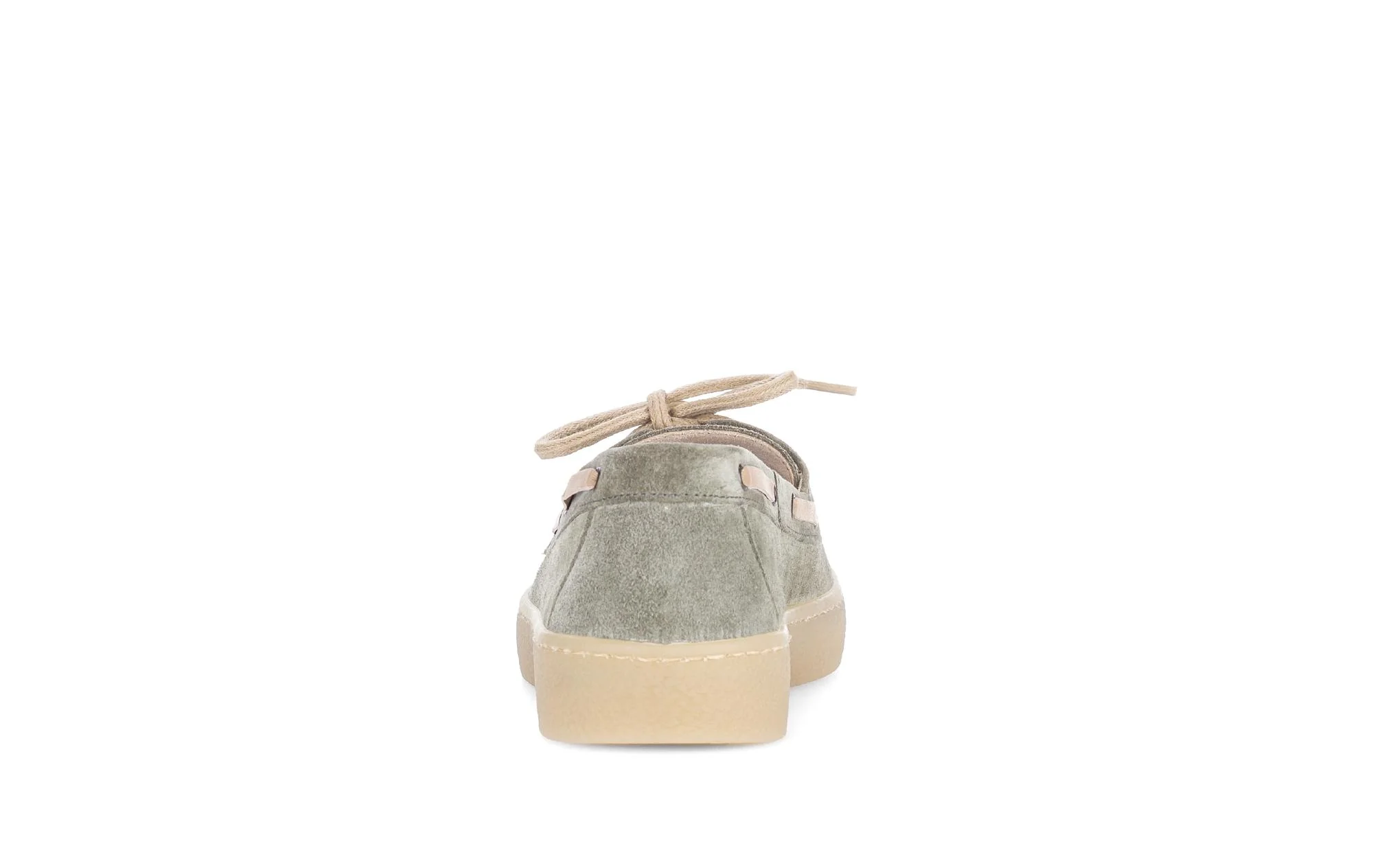 Baskets grises en cuir - Image 4